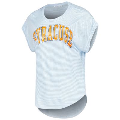 Syracuse Orange NCAA Day Trip Striped Scoop Neck T-Shirt