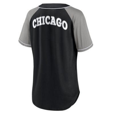 Chicago White Sox MLB Fanatics Ultimate Style Raglan V-Neck T-Shirt