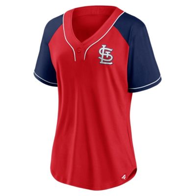 MLB Fanatics St. Louis Cardinals Ultimate Style Raglan V-Neck T-Shirt