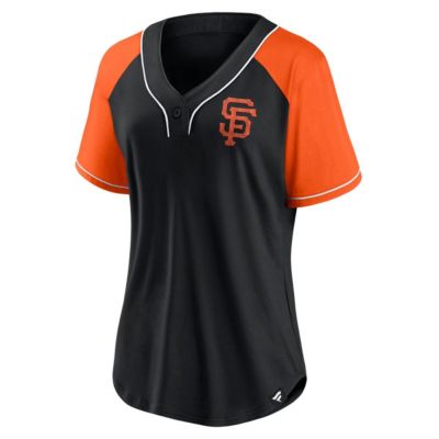MLB Fanatics San Francisco Giants Ultimate Style Raglan V-Neck T-Shirt