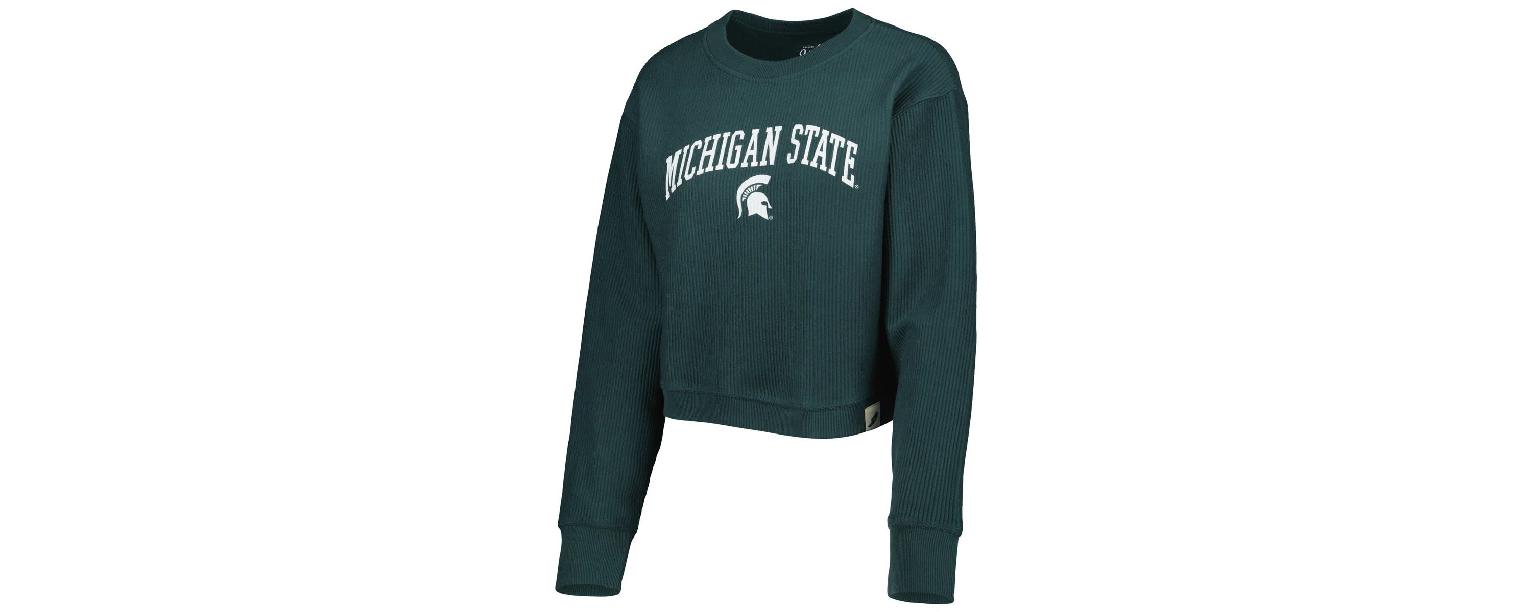 NCAA Michigan State Spartans Classic Campus Corded Timber Sweatshirt