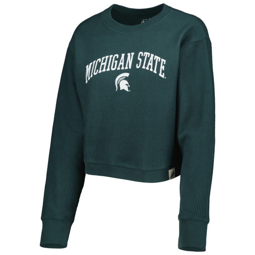 NCAA Michigan State Spartans Classic Campus Corded Timber Sweatshirt