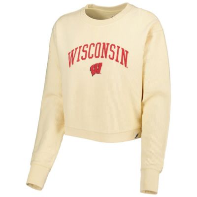 NCAA Wisconsin Badgers Classic Campus Corded Timber Sweatshirt