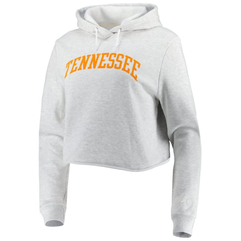 NCAA Tennessee Volunteers 2-Hit 1636 Cropped Pullover Hoodie
