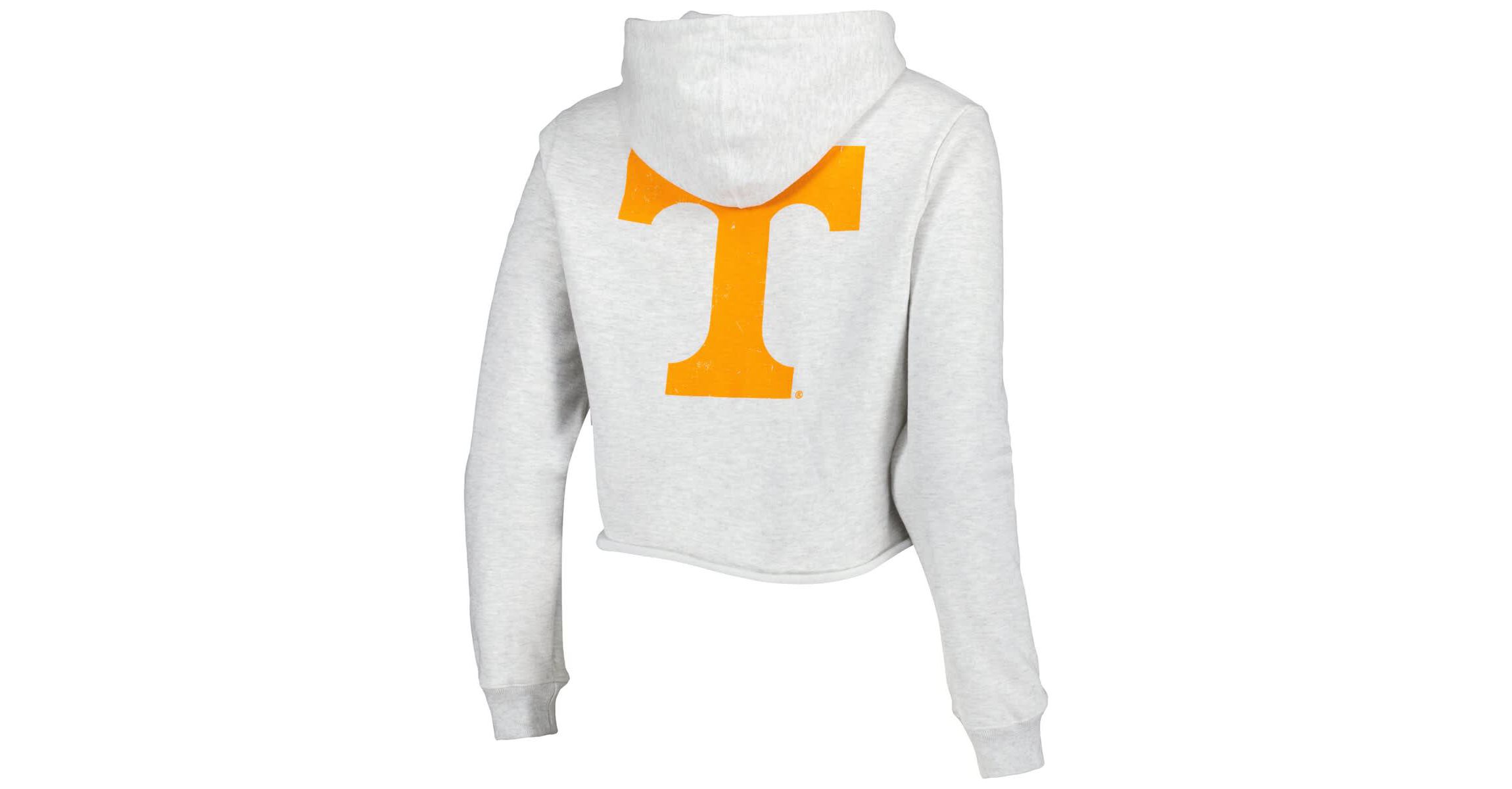 NCAA Tennessee Volunteers 2-Hit 1636 Cropped Pullover Hoodie