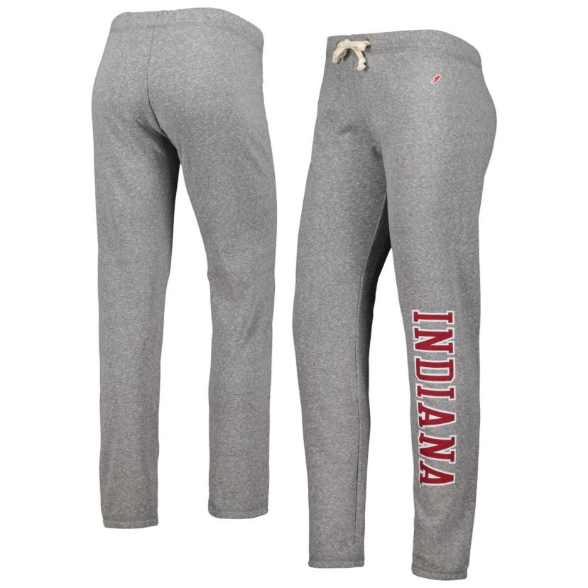 NCAA Heather Indiana Hoosiers Victory Springs Tri-Blend Jogger Pants