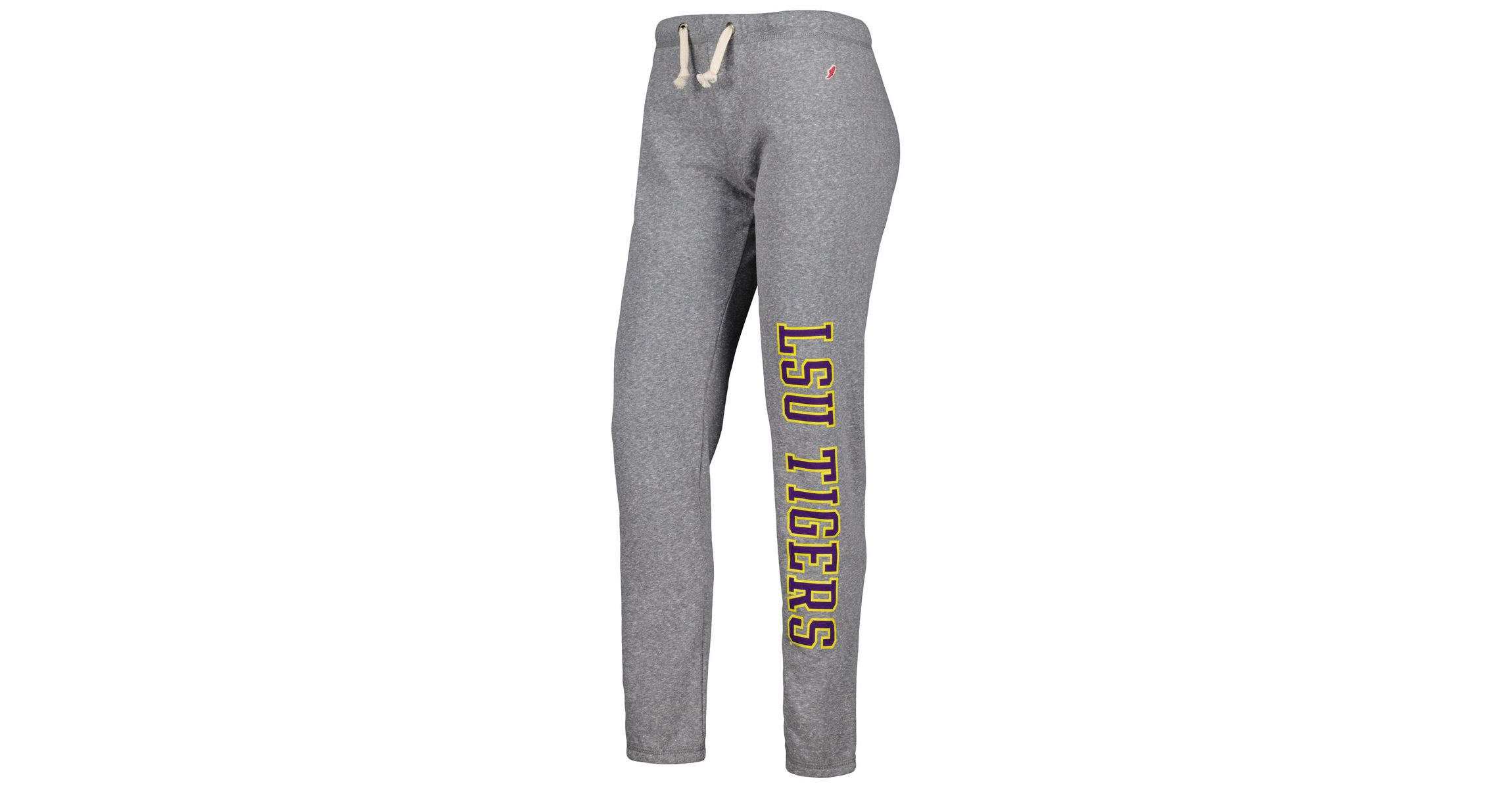 NCAA Heather LSU Tigers Victory Springs Tri-Blend Jogger Pants