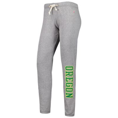 NCAA Heather Oregon Ducks Victory Springs Tri-Blend Jogger Pants