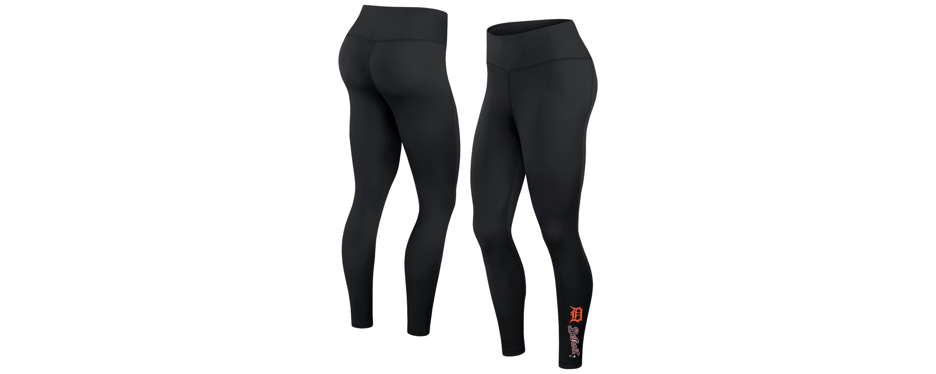 MLB Fanatics Detroit Tigers Wordmark Stack Leggings