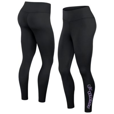 MLB Fanatics Colorado Rockies Wordmark Stack Leggings