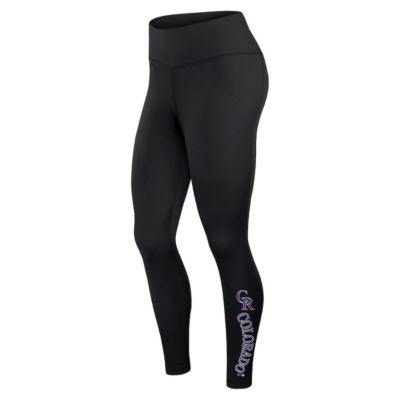 MLB Fanatics Colorado Rockies Wordmark Stack Leggings