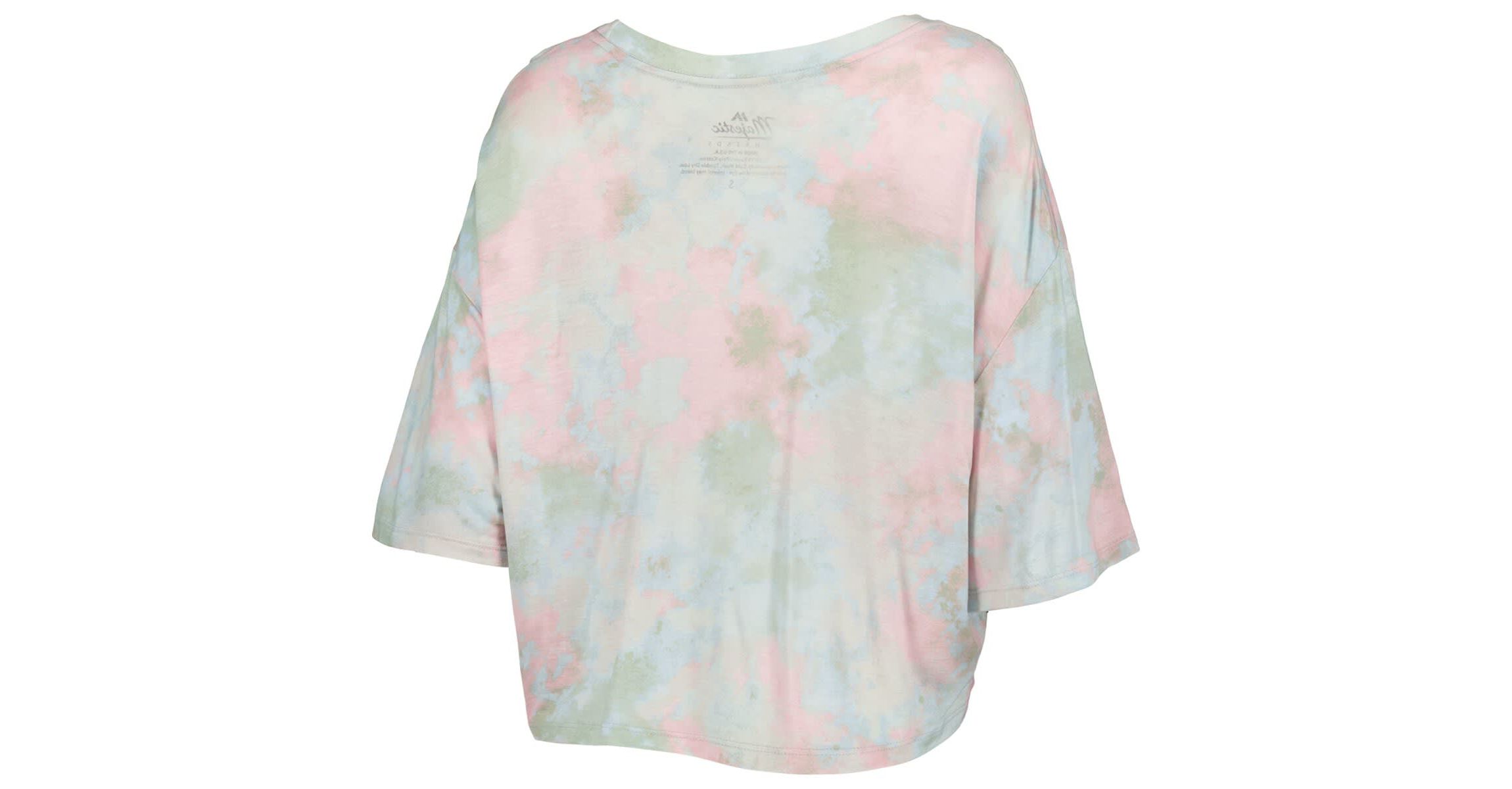 Chicago White Sox MLB Chicago Sox Cooperstown Collection Tie-Dye Boxy Cropped Tri-Blend T-Shirt