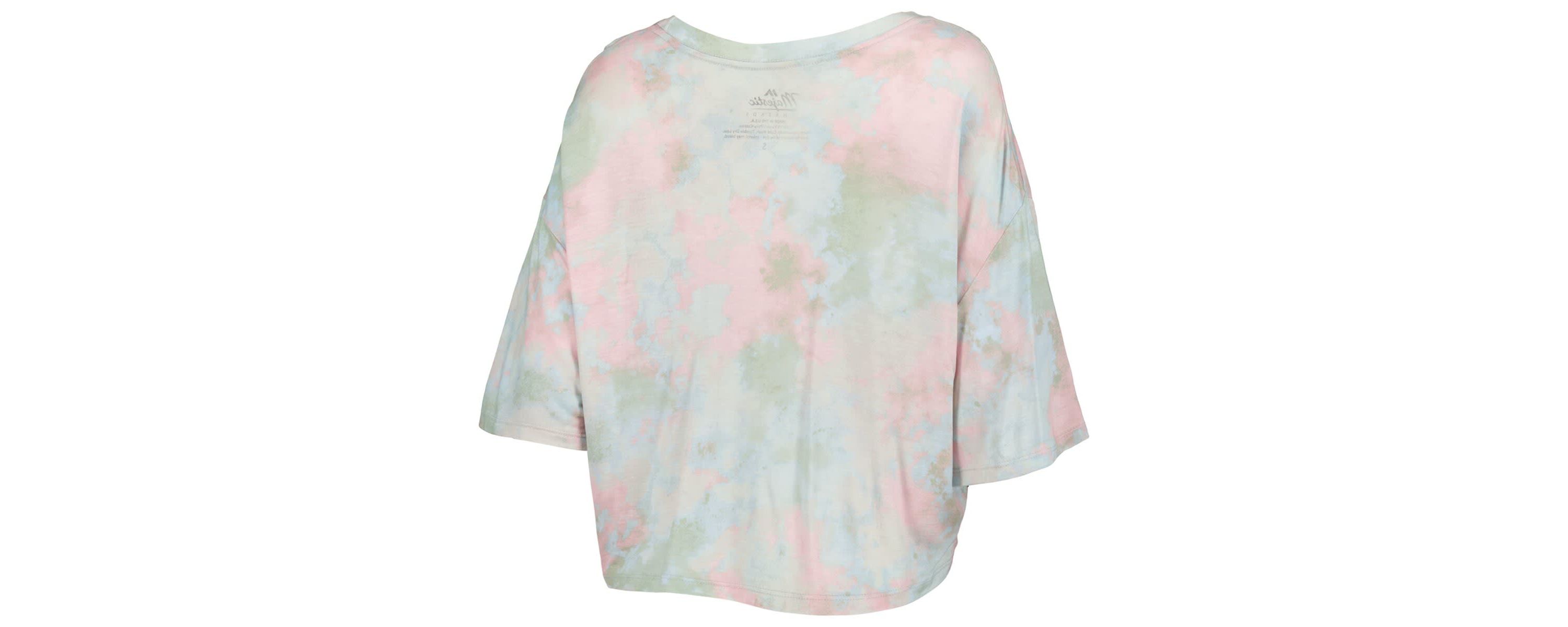 Chicago White Sox MLB Chicago Sox Cooperstown Collection Tie-Dye Boxy Cropped Tri-Blend T-Shirt