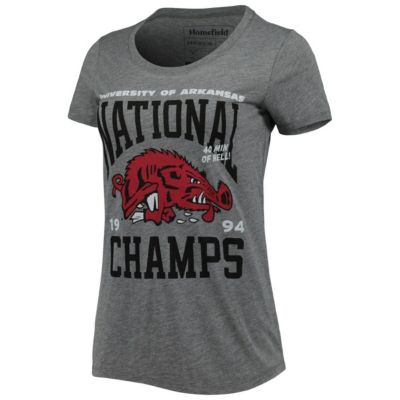 NCAA ed Arkansas Razorbacks Vintage 1994 Basketball National Champs Tri-Blend T-Shirt