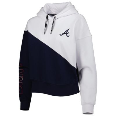 MLB Atlanta Braves Bobbi Colorblock Pullover Hoodie