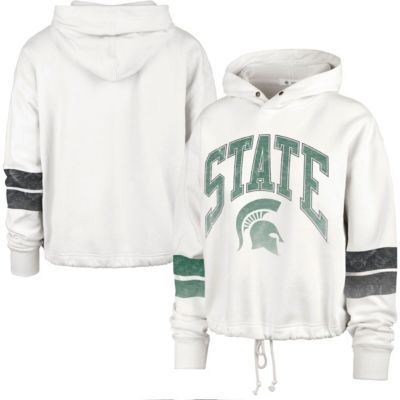 NCAA Michigan State Spartans Harper Adjustable Cropped Pullover Hoodie