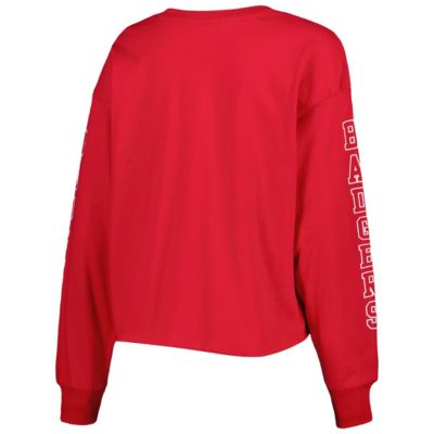 NCAA Wisconsin Badgers Parkway II Cropped Long Sleeve T-Shirt