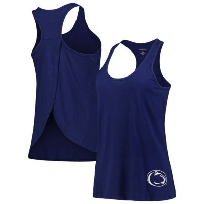 NCAA Penn State Nittany Lions Charm 2.0 Scoop Neck Open Back Racerback Tank Top