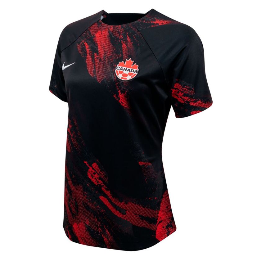 Soccer National Teams Nike Canada National Team 2023 Pre-Match Training Jersey