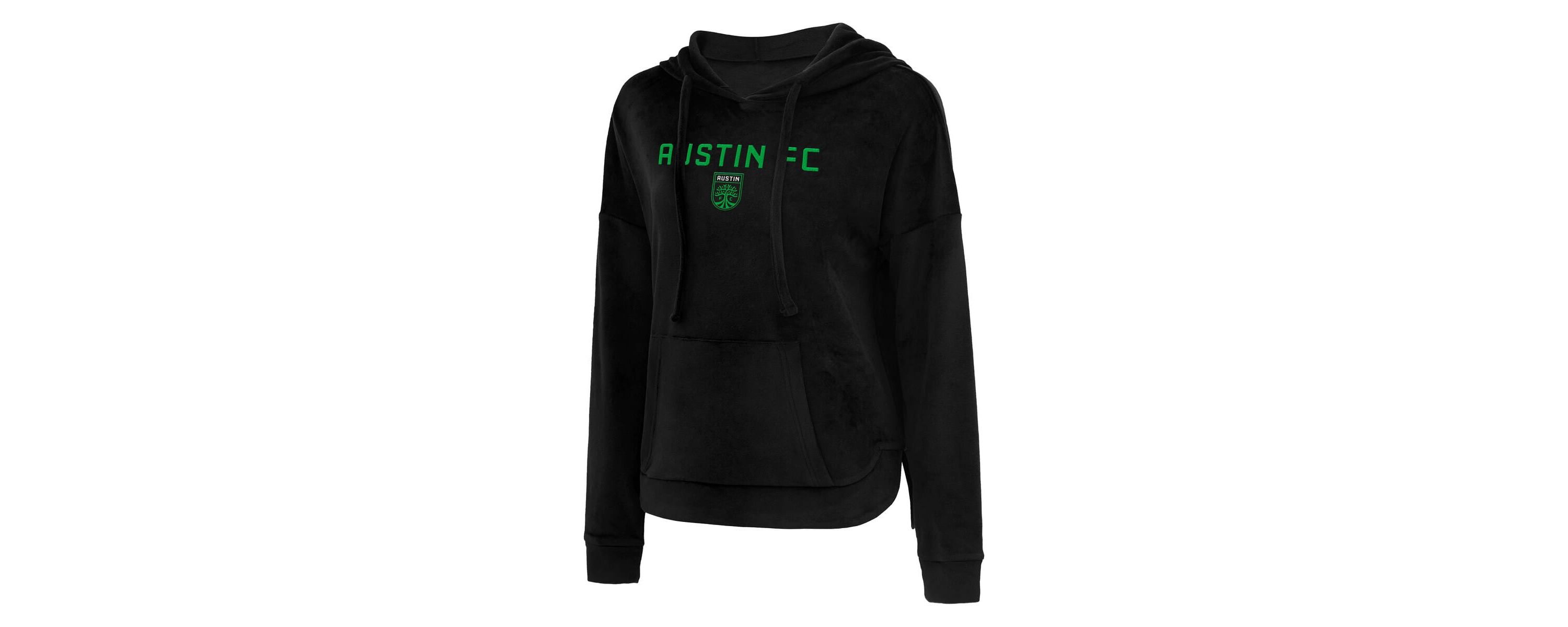 MLS Austin FC Intermission Velour Pullover Hoodie