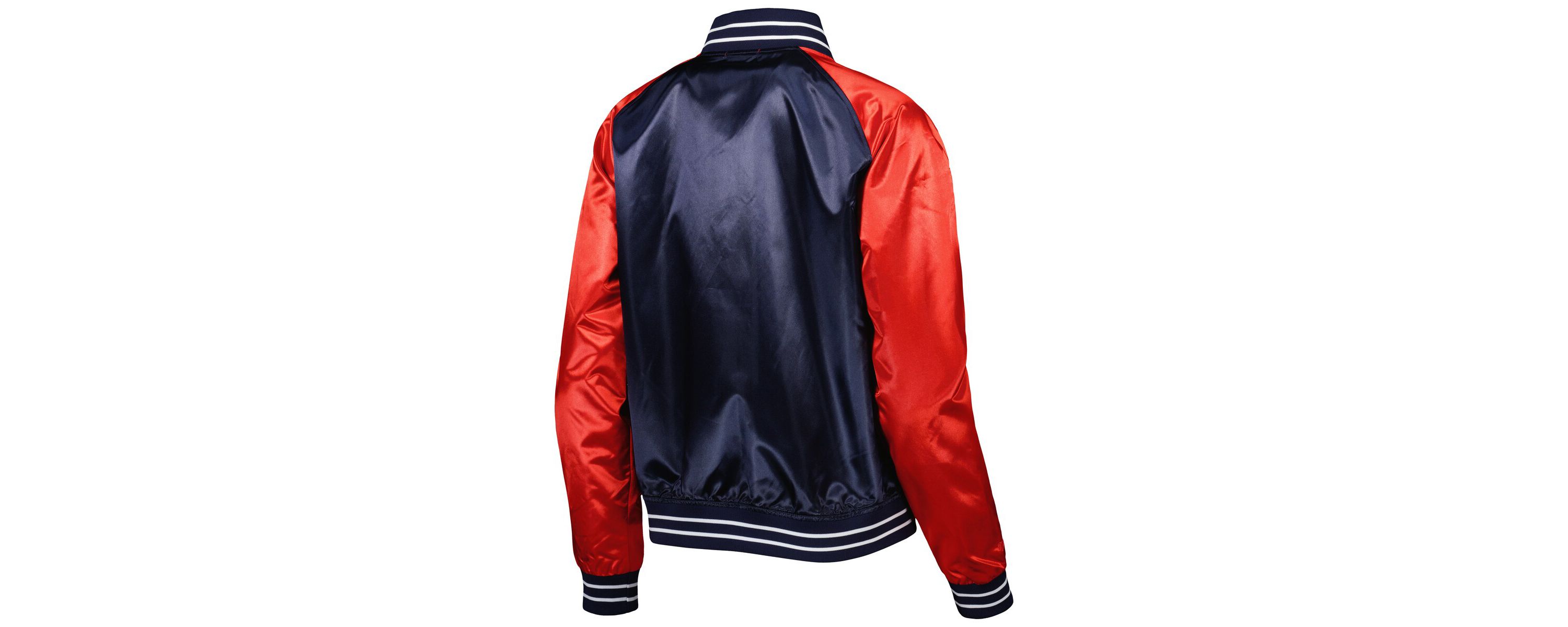 MLB New York Yankees Team 2.0 Satin Raglan Full-Snap Jacket