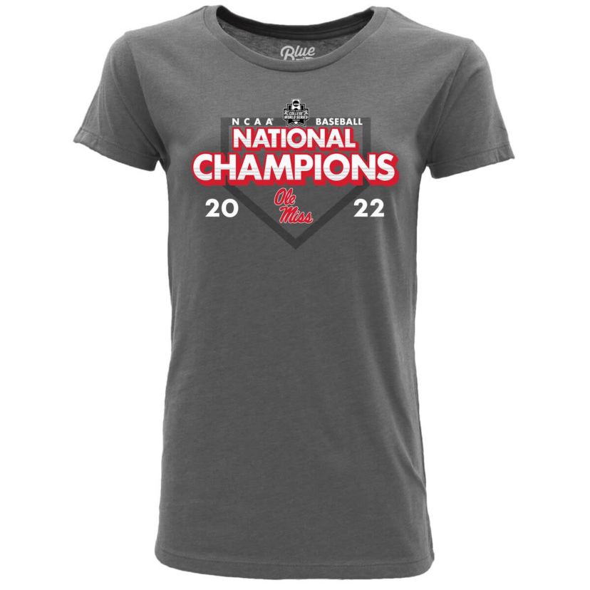NCAA ed Ole Miss Rebels 2022 NCAA Baseball NCAA World Series s Schedule T-Shirt