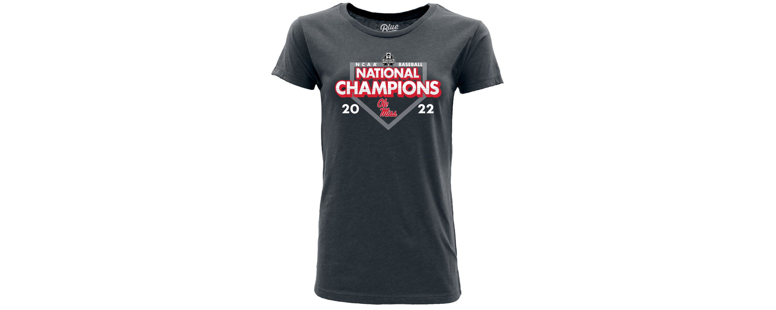 NCAA ed Ole Miss Rebels 2022 NCAA Baseball NCAA World Series s Schedule T-Shirt