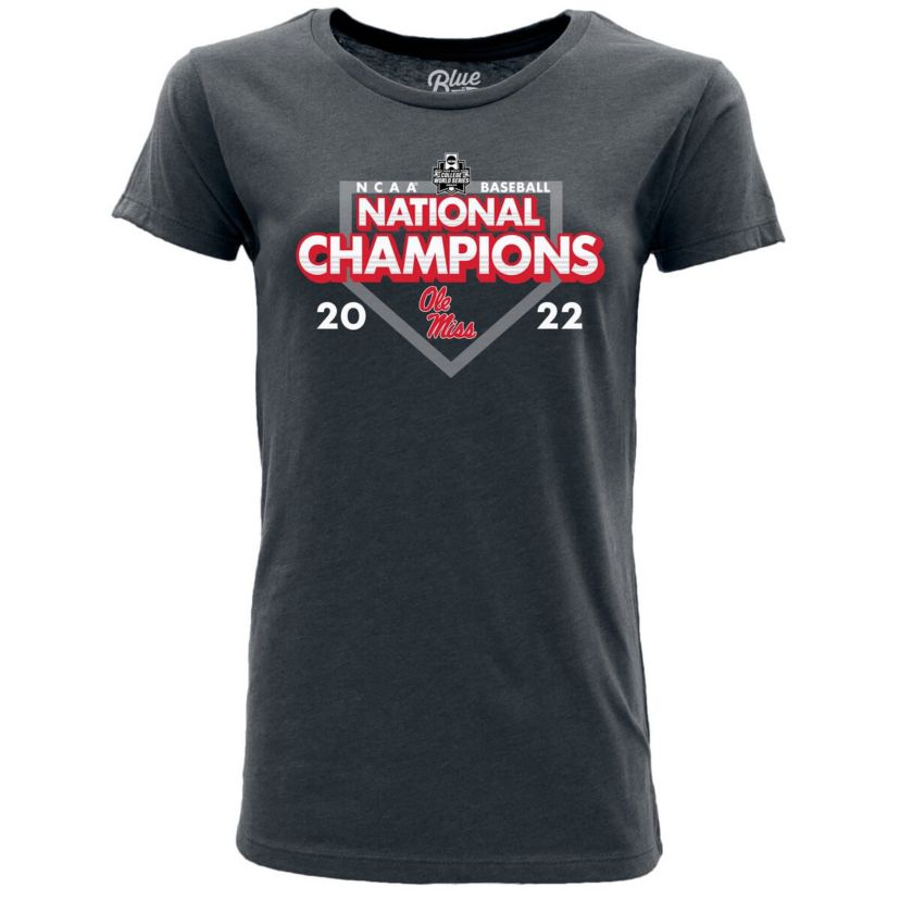 NCAA ed Ole Miss Rebels 2022 NCAA Baseball NCAA World Series s Schedule T-Shirt