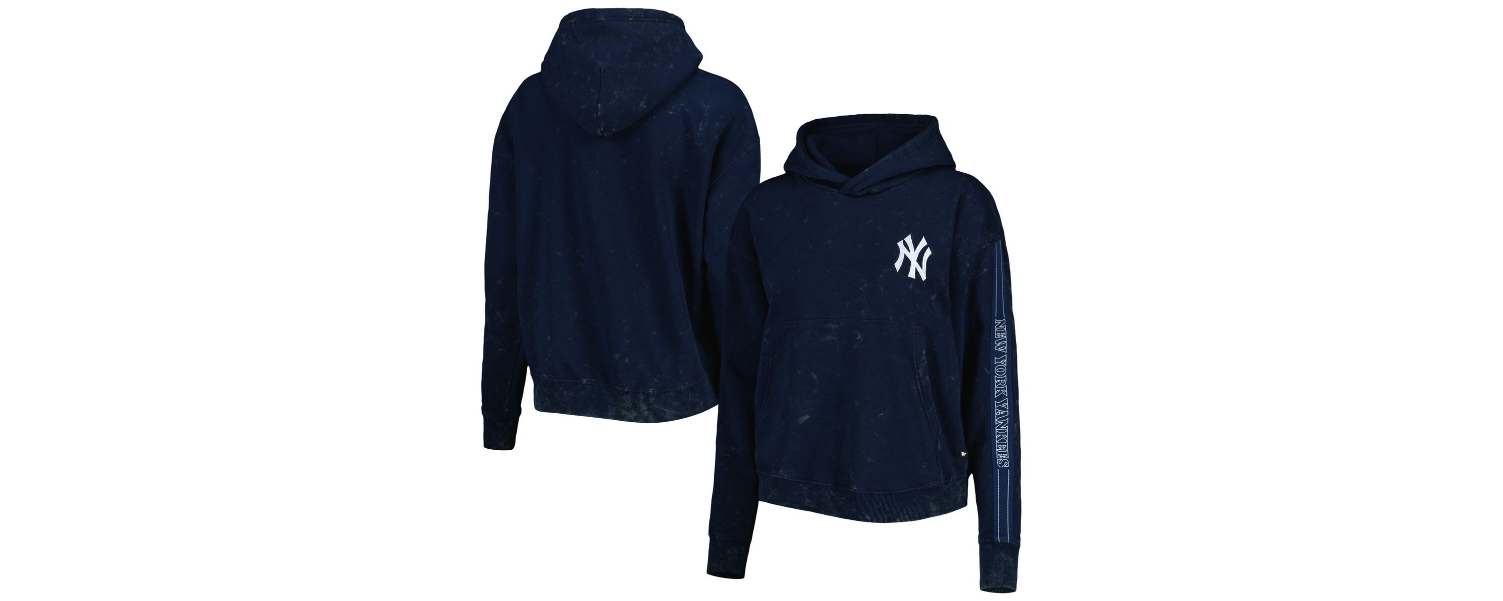 MLB New York Yankees Marble Pullover Hoodie