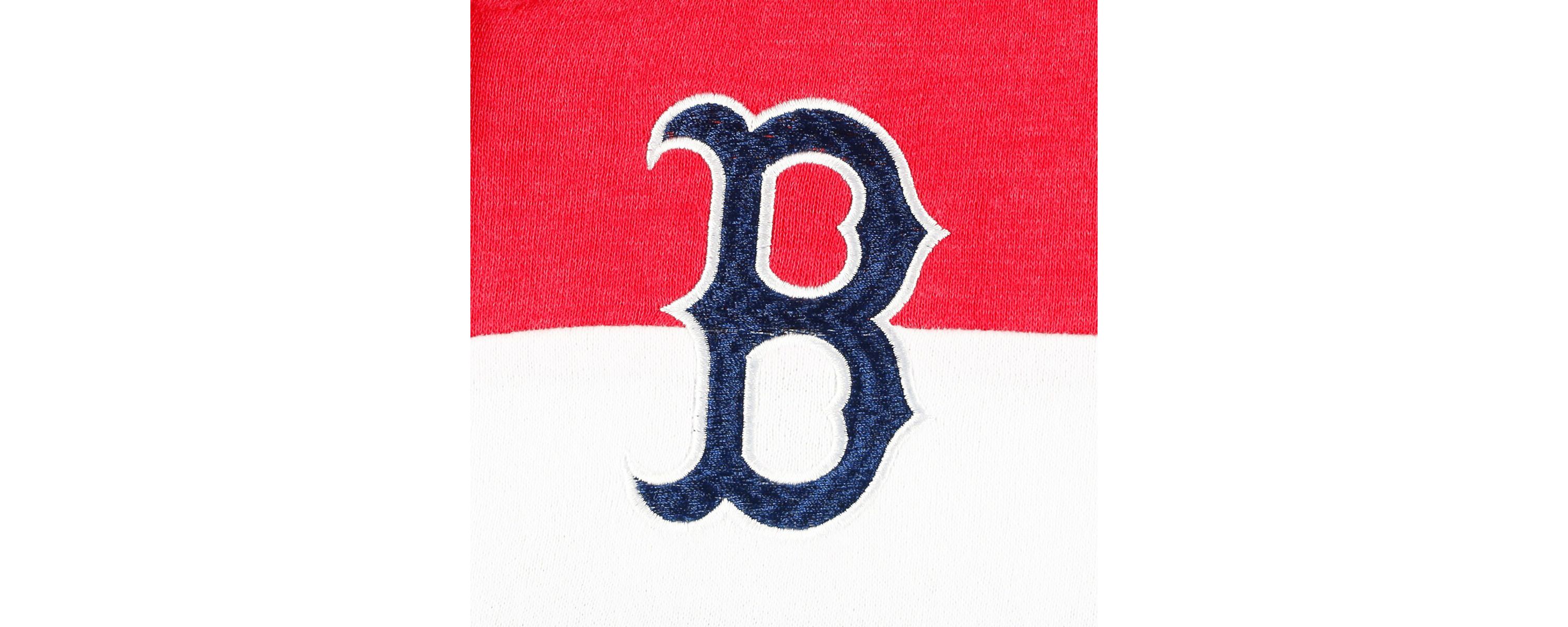 Boston Red Sox MLB Boston Sox Colorblock Full-Zip Hoodie Jacket