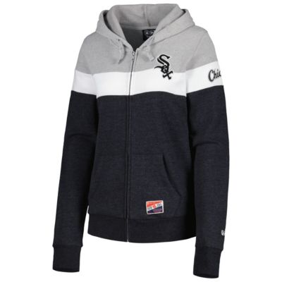 Chicago White Sox MLB Colorblock Full-Zip Hoodie Jacket