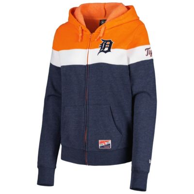 MLB Detroit Tigers Colorblock Full-Zip Hoodie Jacket