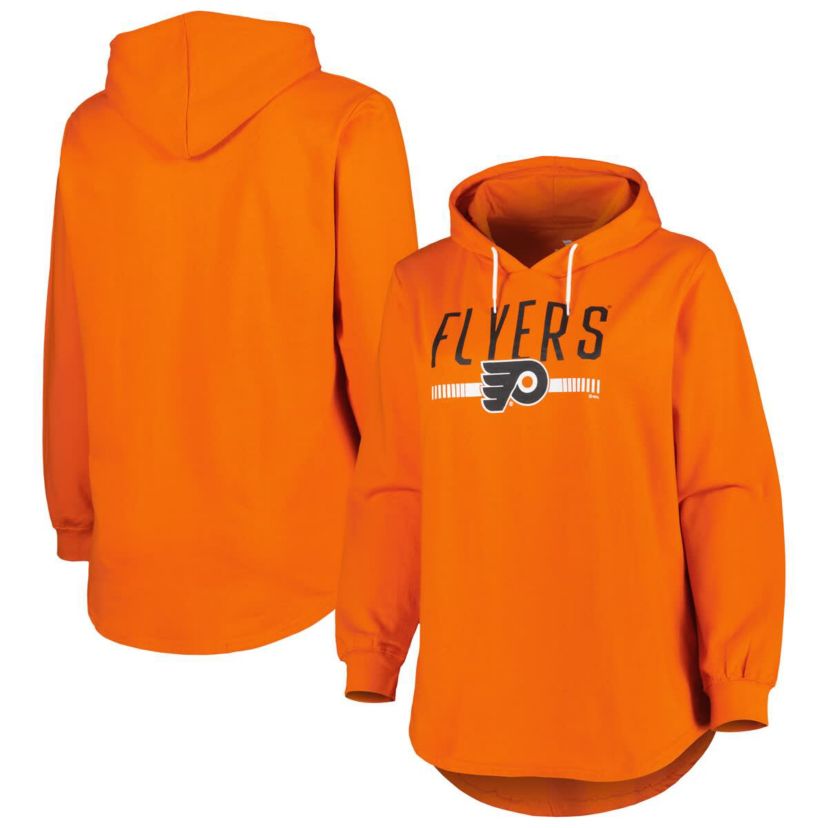 NHL Philadelphia Flyers Plus Size Fleece Pullover Hoodie