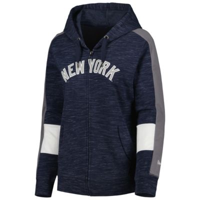 MLB New York Yankees Colorblock Full-Zip Hoodie