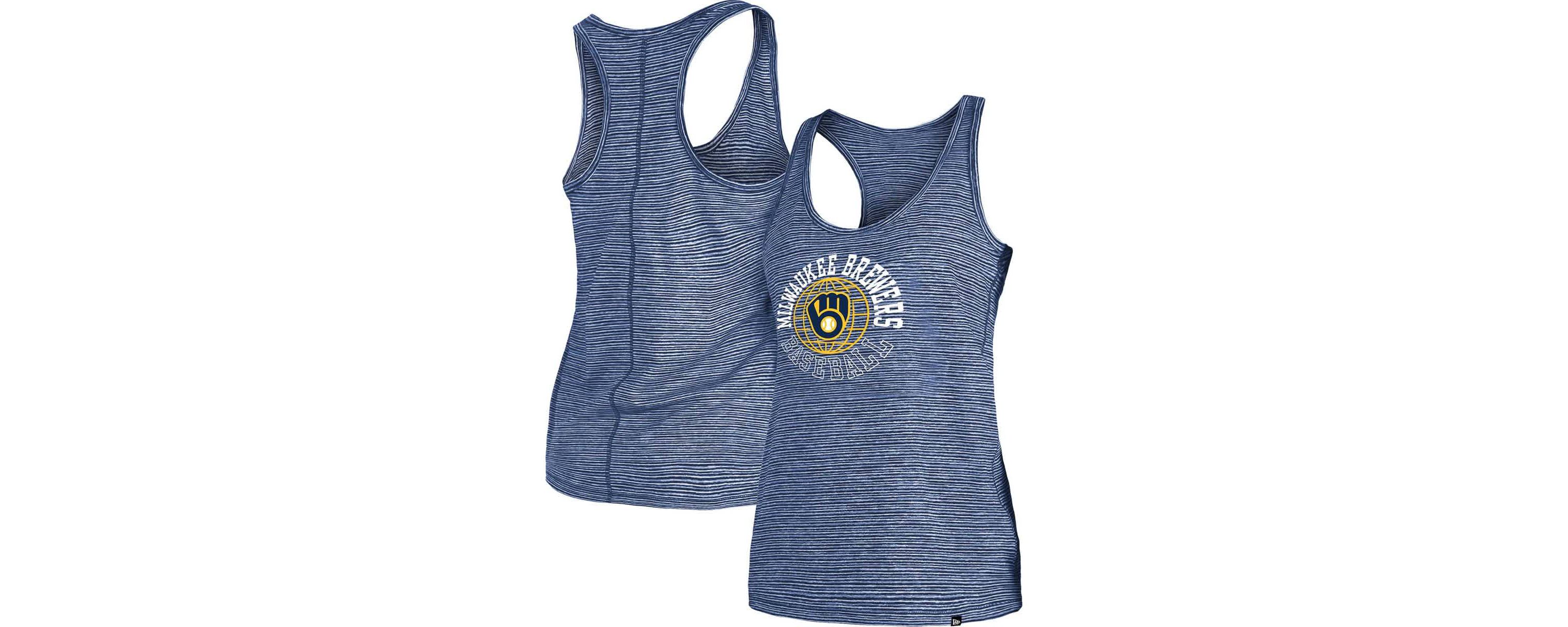 MLB Milwaukee Brewers Active Racerback Tank Top