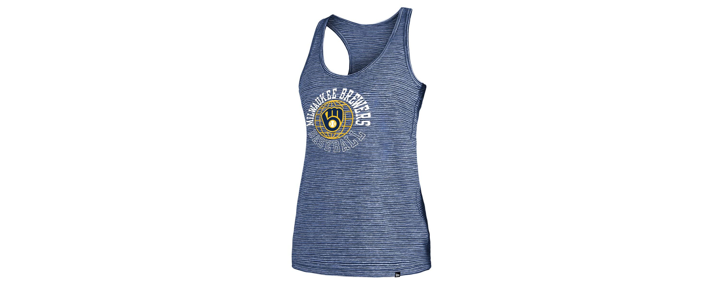 MLB Milwaukee Brewers Active Racerback Tank Top