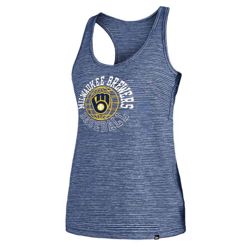 MLB Milwaukee Brewers Active Racerback Tank Top