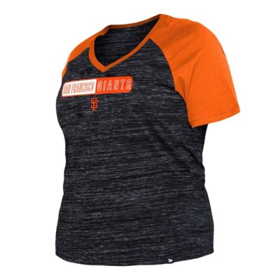 MLB San Francisco Giants Plus Space Dye Raglan V-Neck T-Shirt