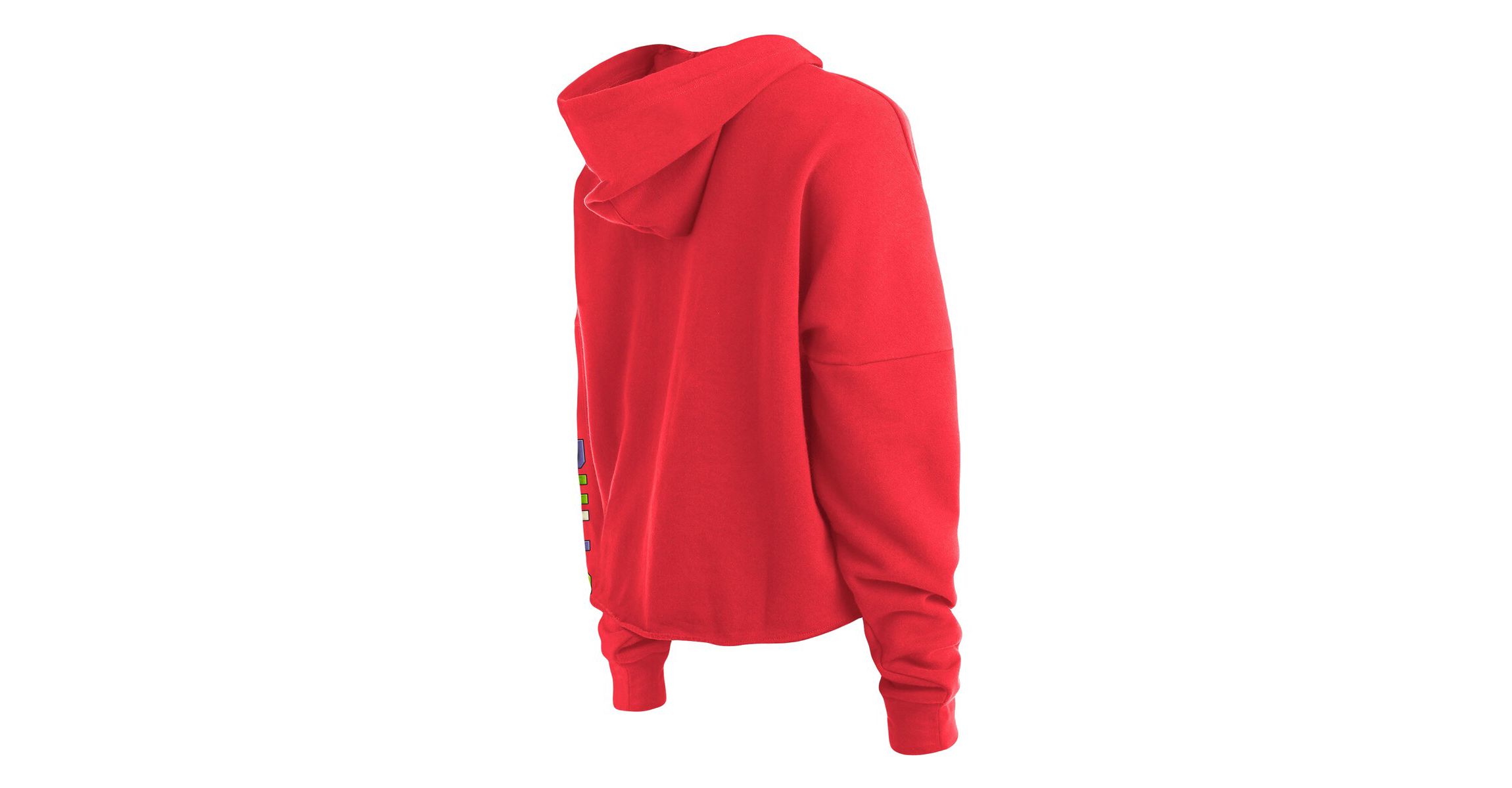 NBA Chicago Bulls Color Pack Cropped Top Pullover Hoodie