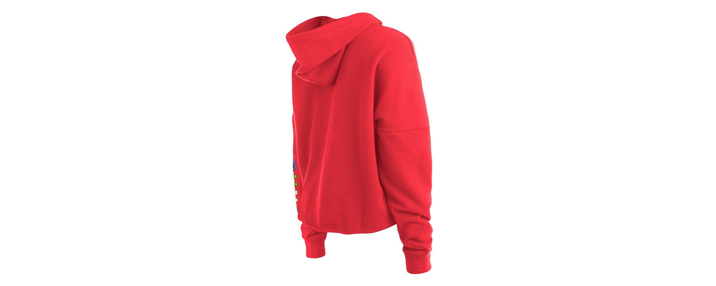 NBA Phoenix Suns Color Pack Cropped Top Pullover Hoodie