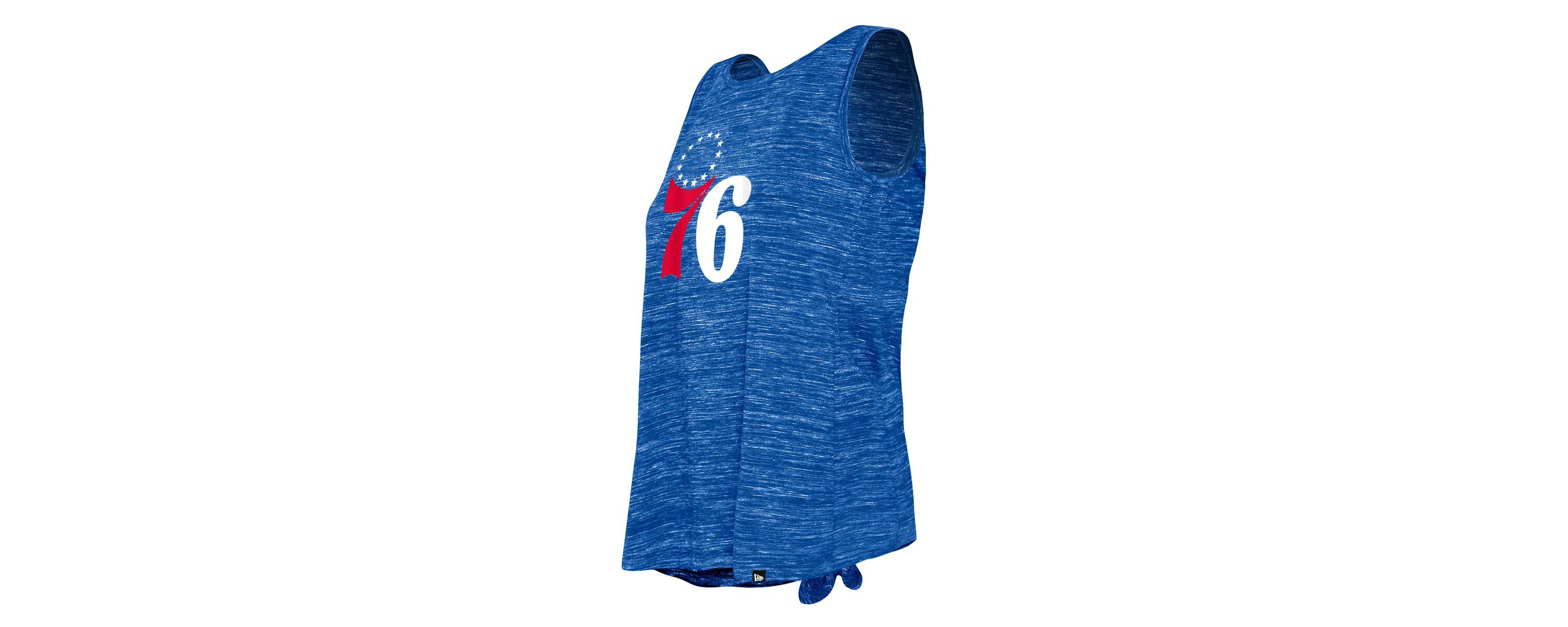 NBA Philadelphia 76ers Space Dye Active Tank Top