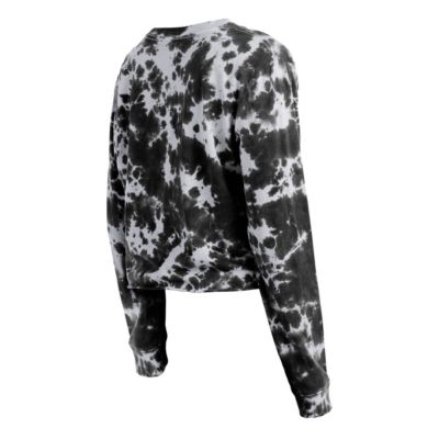 Chicago White Sox MLB Tie-Dye Cropped Long Sleeve T-Shirt