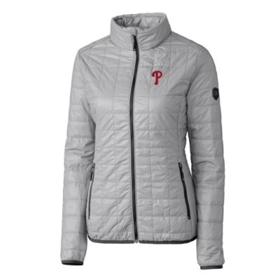 MLB Philadelphia Phillies Rainier PrimaLoft Eco Full-Zip Puffer Jacket