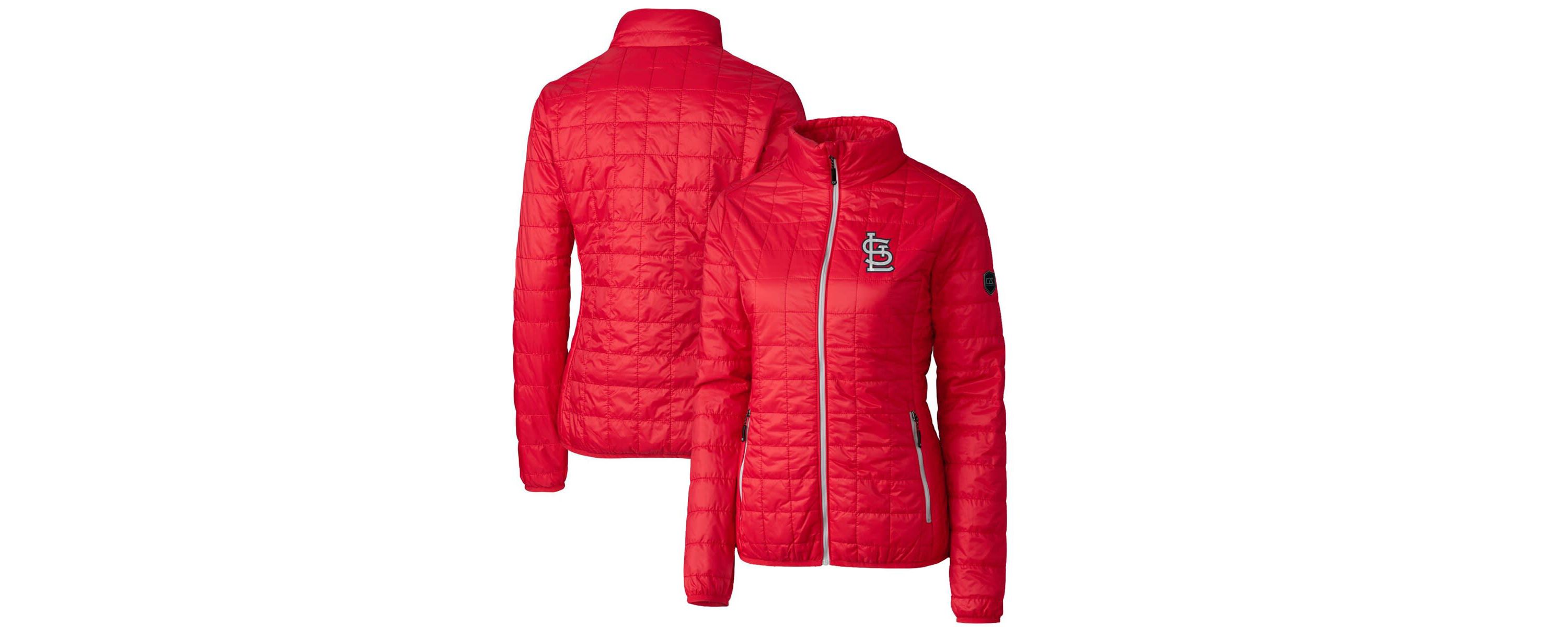 MLB St. Louis Cardinals Rainier PrimaLoft Eco Full-Zip Puffer Jacket