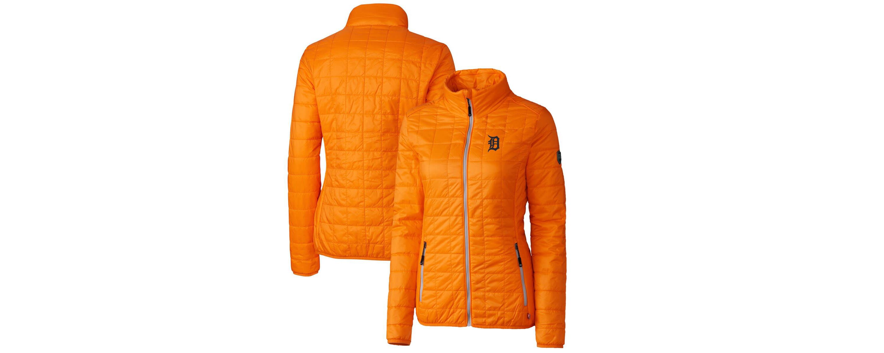 MLB Detroit Tigers Rainier PrimaLoft Eco Full-Zip Puffer Jacket