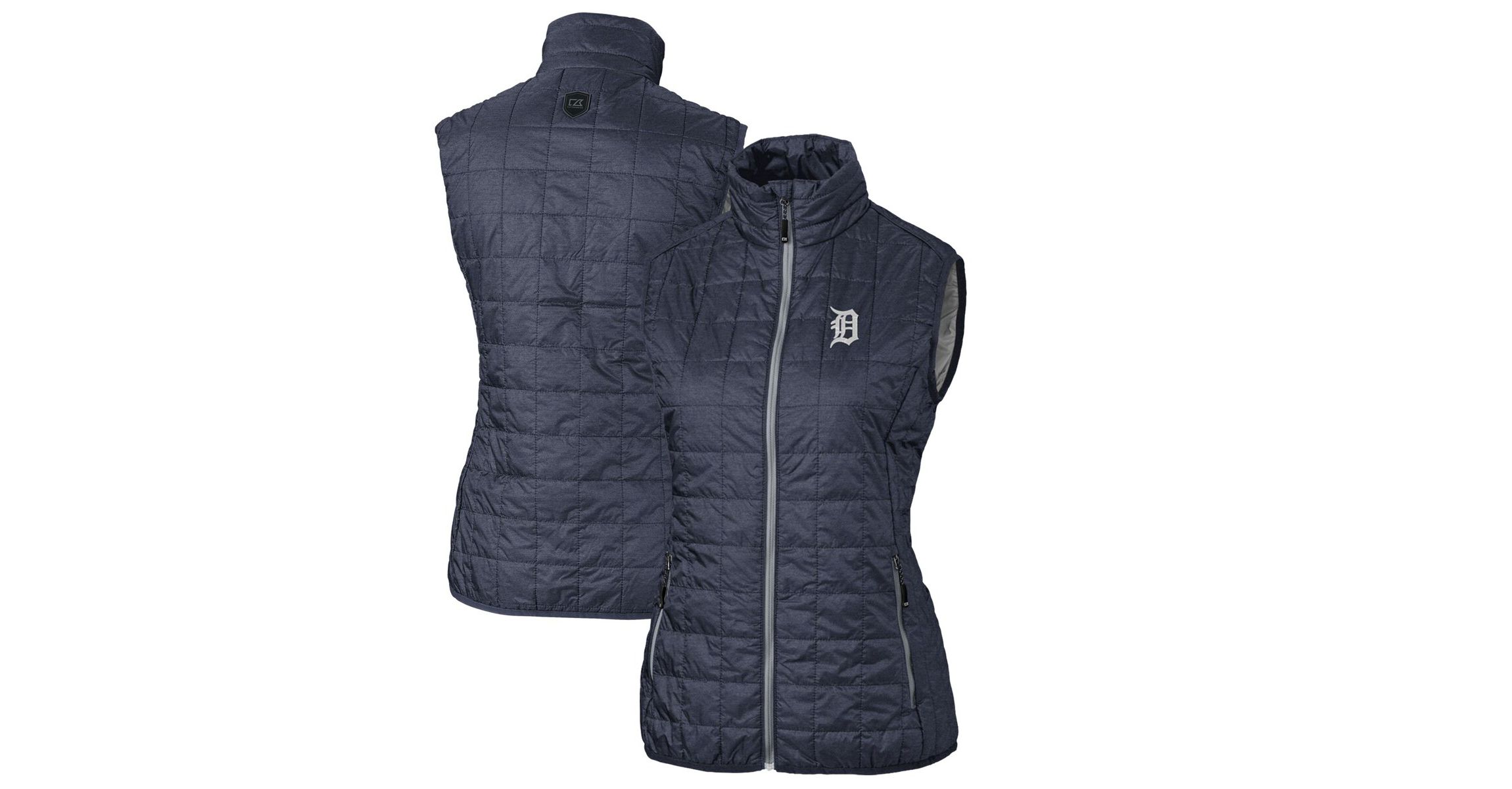 MLB Detroit Tigers Rainier PrimaLoft Eco Full-Zip Puffer Vest