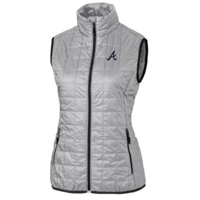 MLB Atlanta Braves Rainier PrimaLoft Eco Full-Zip Puffer Vest