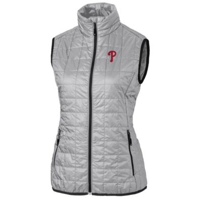 MLB Philadelphia Phillies Rainier PrimaLoft Eco Full-Zip Puffer Vest