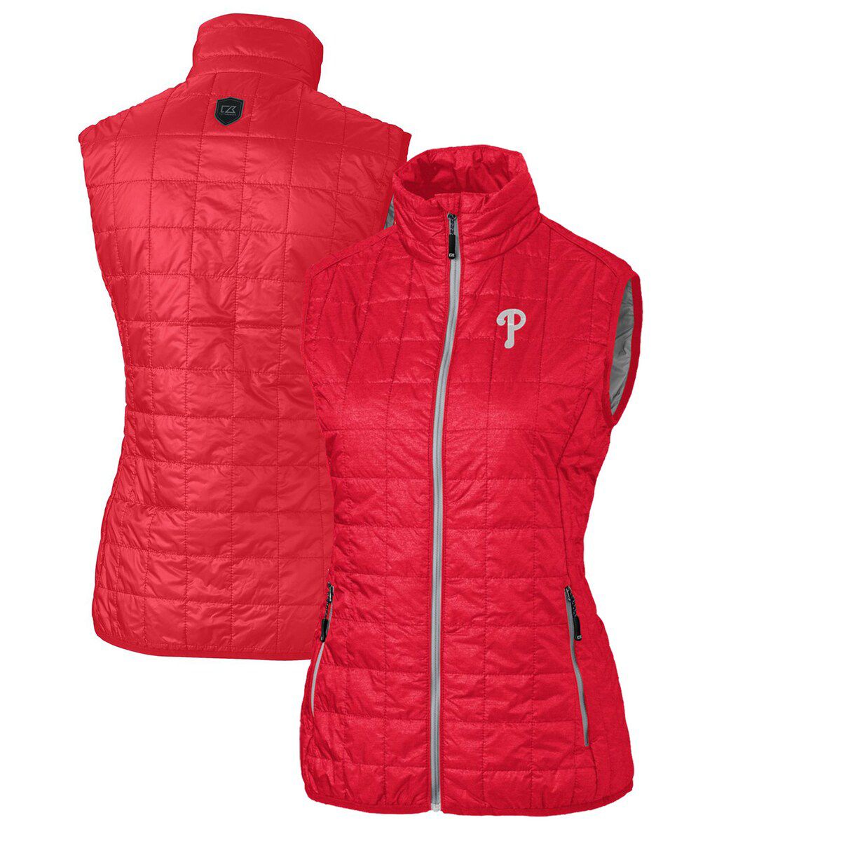 MLB Philadelphia Phillies Rainier PrimaLoft Eco Full-Zip Puffer Vest