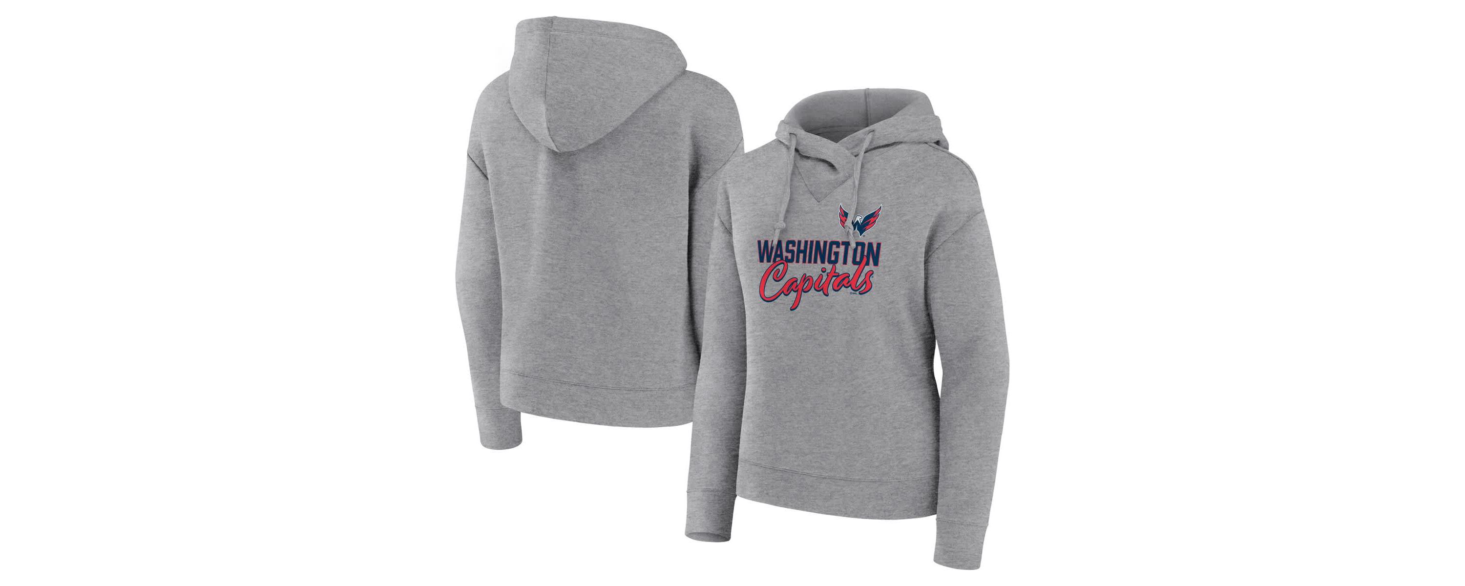 NHL Fanatics Washington Capitals Script Favorite Pullover Hoodie